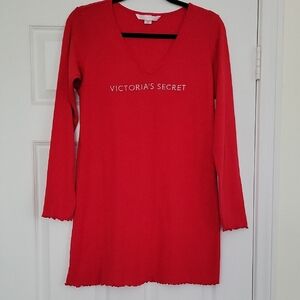 Victoria's Secret Sleep Lounge Dress 100% Cotton Size M